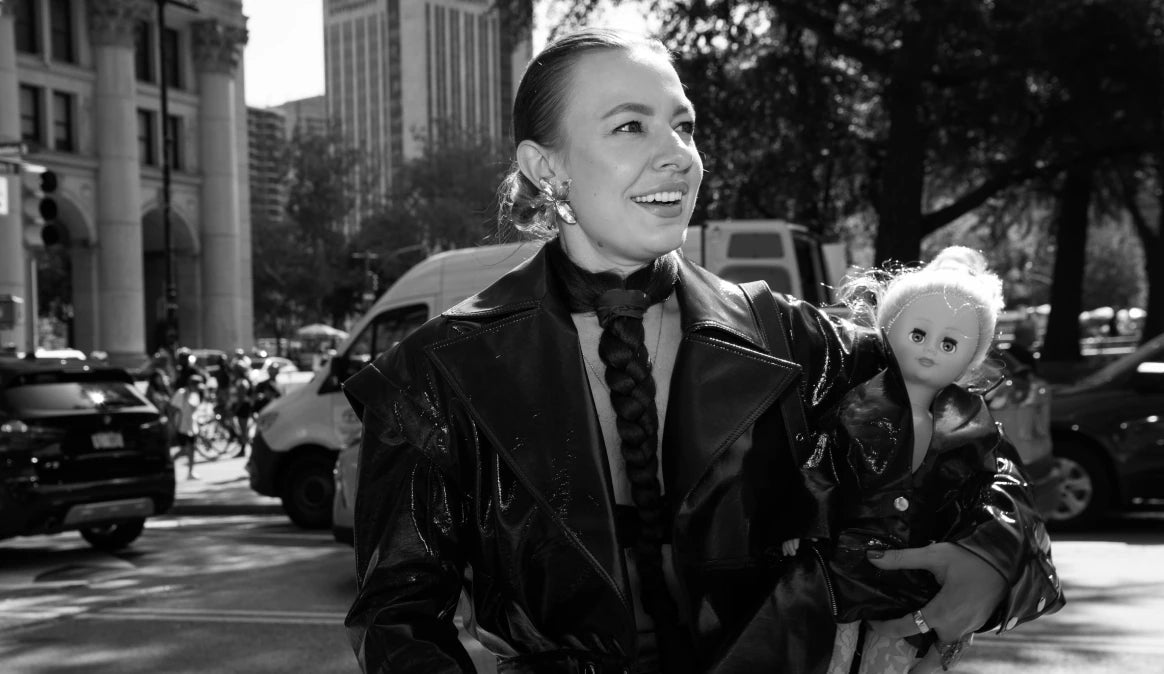 Kseniia Goreva in New York